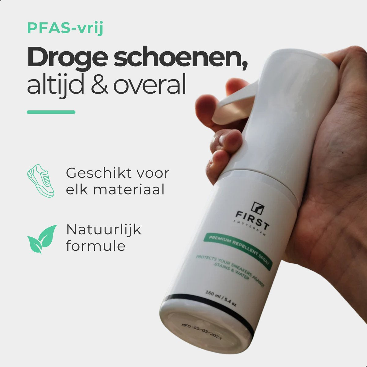 First Amsterdam - Water Repellent Spray - Sneaker Cleaner