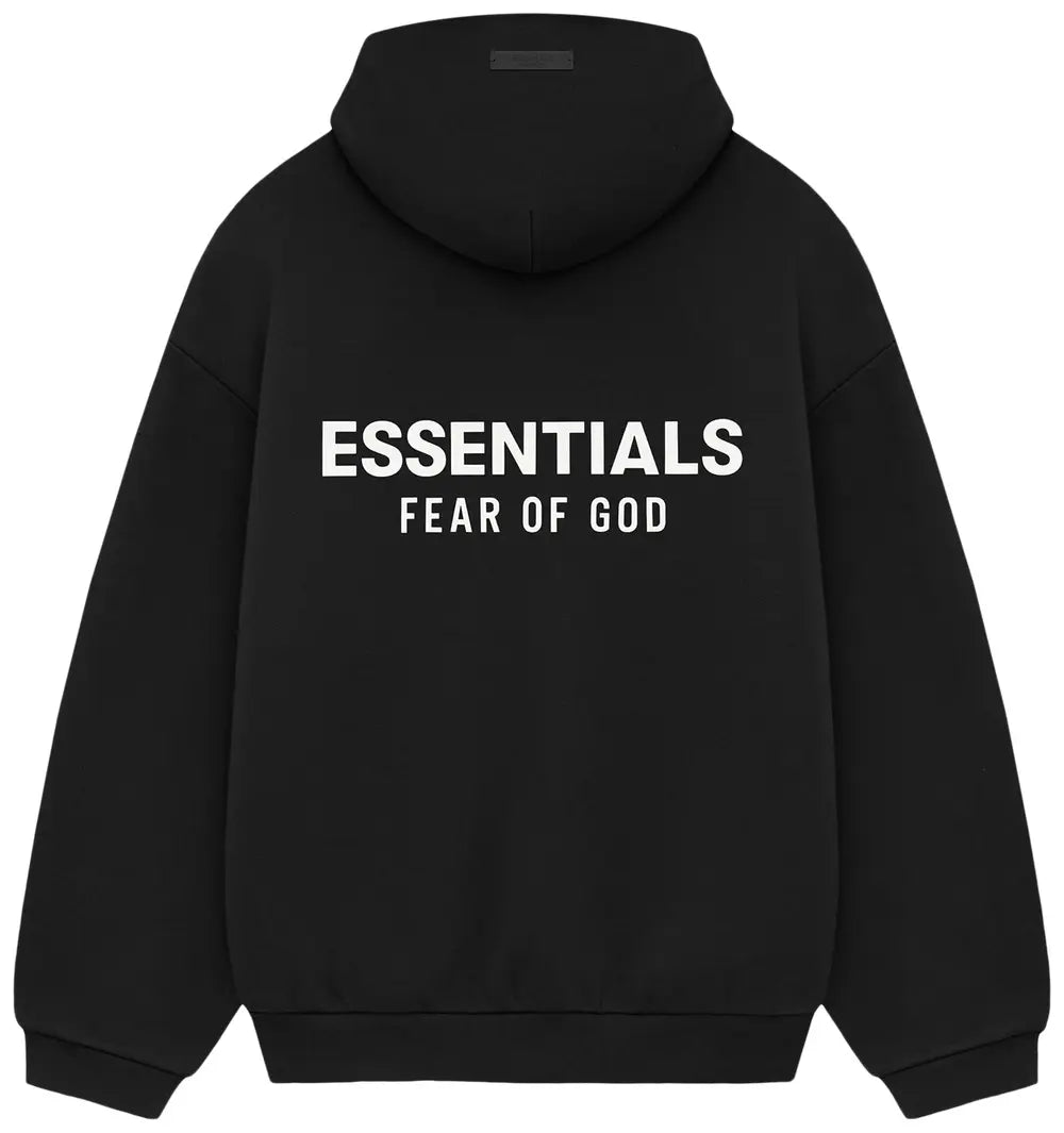 Fear of God Essentials Fleece Hoodie - Unisex - Black