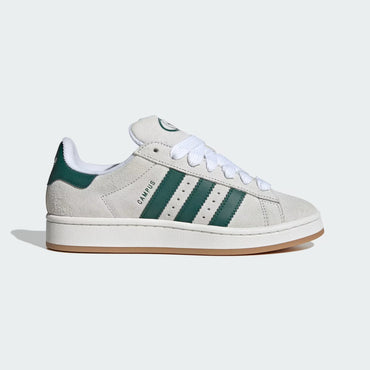 adidas Originals Campus 00s - Women's - Crystal White Collegiate Green