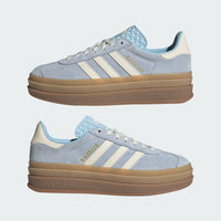 adidas Gazelle Bold - Women's - Clear Sky Cream White