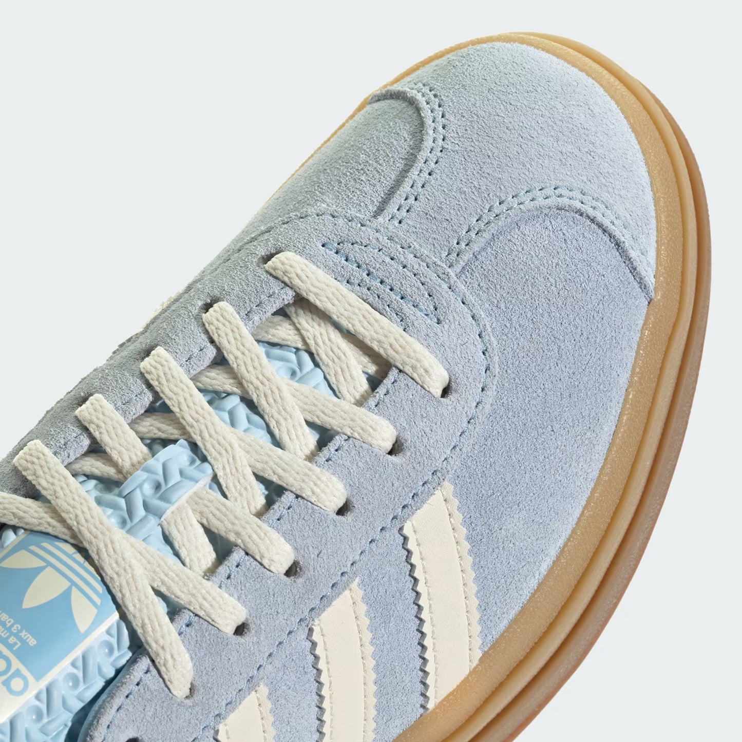 adidas Gazelle Bold - Women's - Clear Sky Cream White