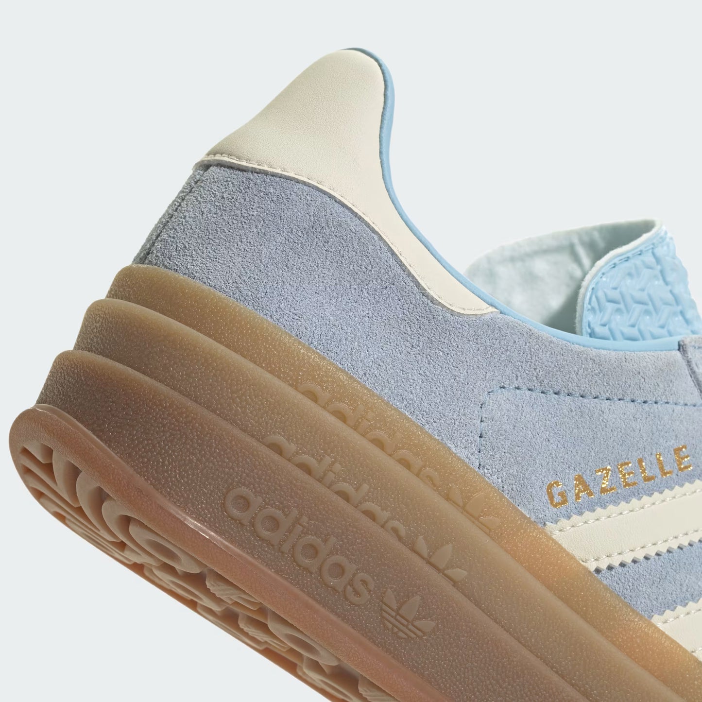 adidas Gazelle Bold - Women's - Clear Sky Cream White