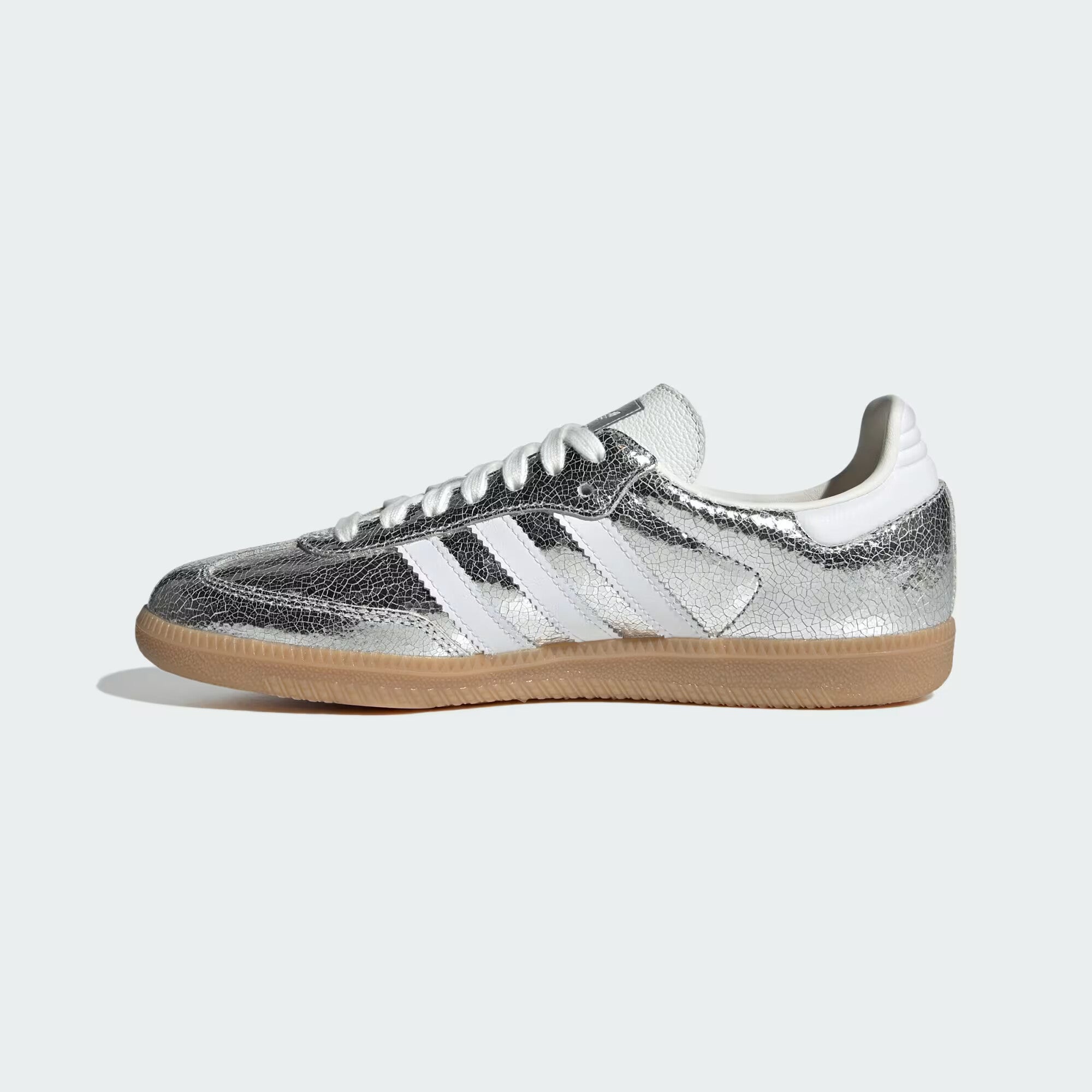adidas Samba OG - Women's - Silver Metallic White
