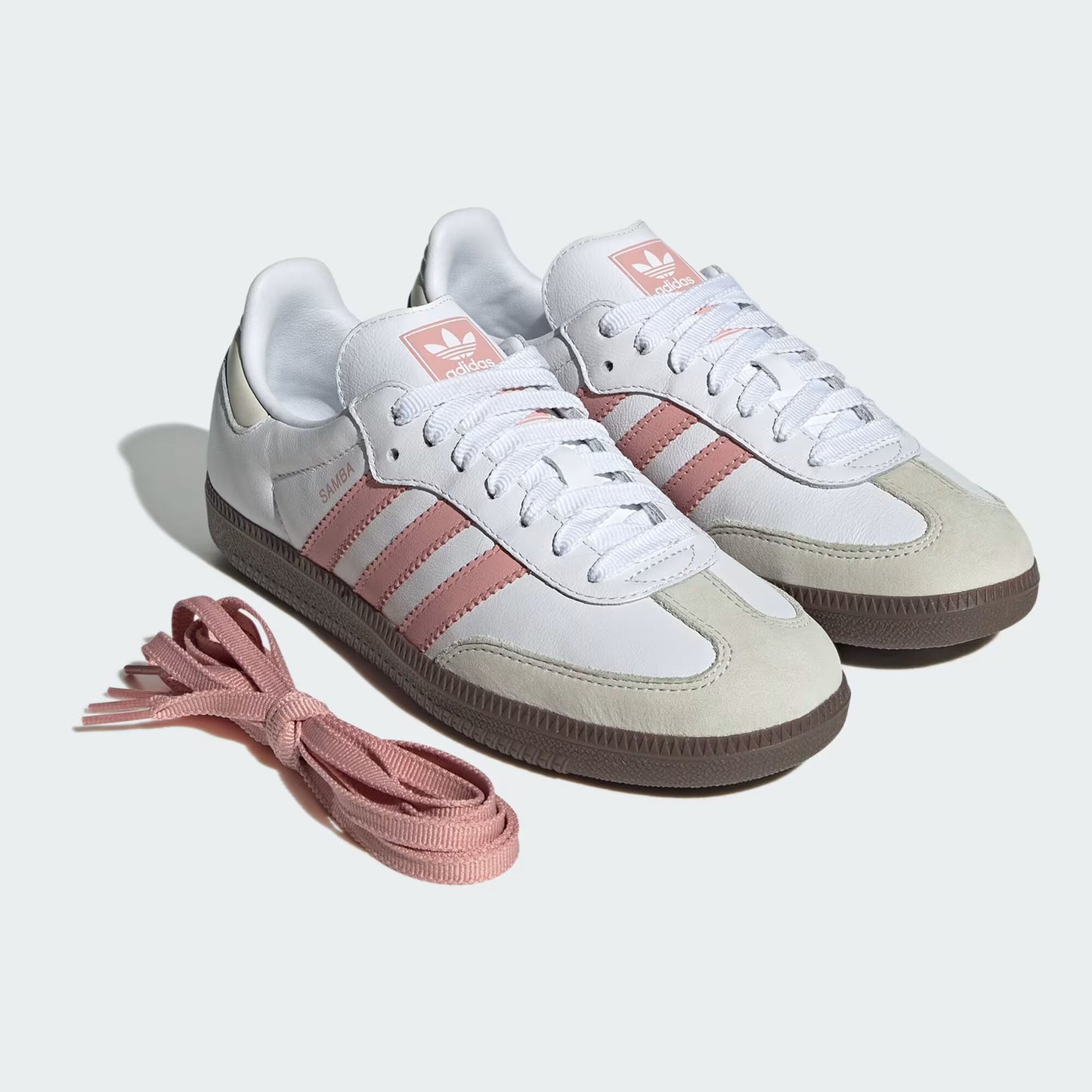 adidas Samba OG - Women's - White Wonder Mauve