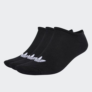adidas Originals - 3-Pack Trefoil Liner Socks - Unisex - White/Black