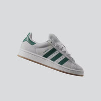adidas Originals Campus 00s - Women's - Crystal White Collegiate Green